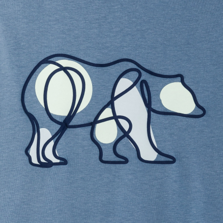 Okaidi Μπλούζα με μοτίφ, μπλε, αρκουδάκι για αγόρια