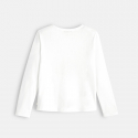 Okaidi T-shirt a motif paysage bleu fille