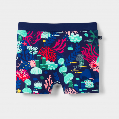Obaibi Maillot de bain imprime bleu bebe garcon
