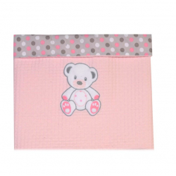 Κουβέρτα πικέ Baby Star Sweet Dots 75 x 100 cm
