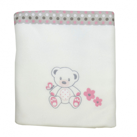 Κουβέρτα fleece Baby Star Sweet Dots 100 x 150cm