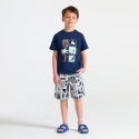 Okaidi T-shirt mer garcon bleu marine