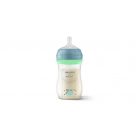 Μπιμπερό νύχτας Philips Avent Natural Response Nighttime 3-6m (1τμχ) SCY903/81