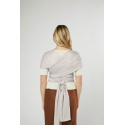 Μάρσιπος Ergobaby Aura Baby Wrap Sustainable Mesh Soft Grey