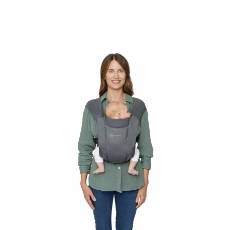 Μάρσιπος Ergobaby Embrace Soft Air Mesh Washed Black