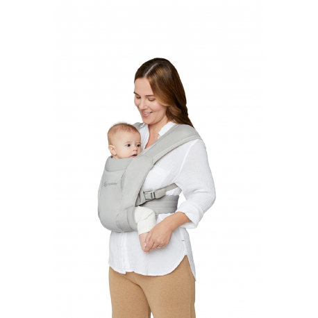 Μάρσιπος Ergobaby Embrace Soft Air Mesh Soft Grey