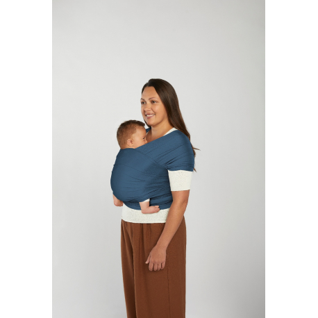 Μάρσιπος Ergobaby Aura Baby Wrap Sustainable Mesh Twilight Navy