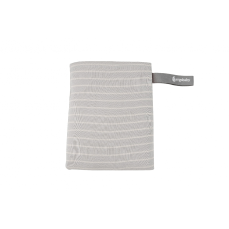Μάρσιπος Ergobaby Aura Baby Wrap Sustainable Knit Grey Stripes