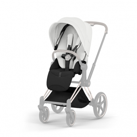 Σετ υφάσματα καροτσιού Cybex Platinum Priam Style Seat Pack Off White