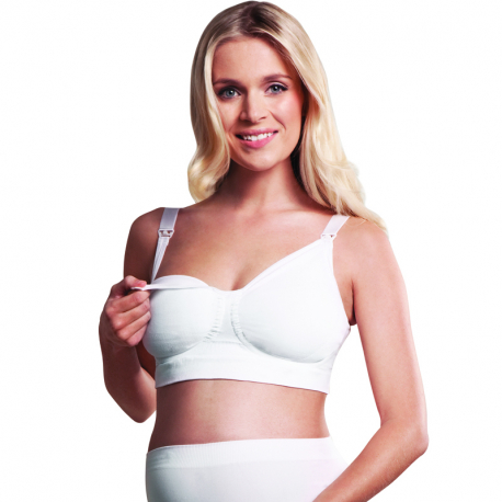 Σουτιέν θηλασμού Carriwell™ Gel-Support Maternity &amp; Nursing Bra Λευκό XL
