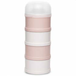 Suavinex θήκη αποθήκευσης γάλακτος σε σκόνη Hygge Baby Pink 4 δόσεων
