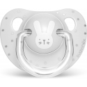 Suavinex πιπίλα Premium Anatomical Hygge Baby Grey Rabbit 18Μ+