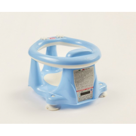 Αντιολισθητικό κάθισμα - δαχτυλίδι μπάνιου OK BABY® Flipper Evolution Light Blue