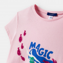 Okaidi Μπλούζα με σχέδιο γοργόνα ροζ για κορίτσια