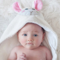 Βρεφική κάπα - μπουρνούζι Zoocchini™ Lola the Lamb 0-18 μηνών