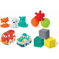 Σετ μαλακά παιχνίδια Infantino® Baby's 1st Playset