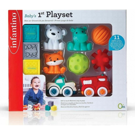 Σετ μαλακά παιχνίδια Infantino® Baby&#039;s 1st Playset