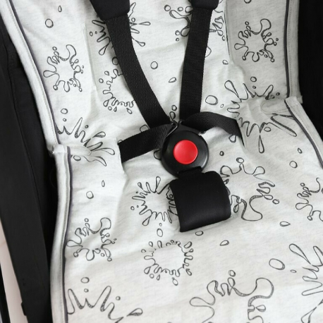 Κάλυμμα jersey Minene για καρότσι και κάθισμα αυτοκινήτου Grey Sprinkles