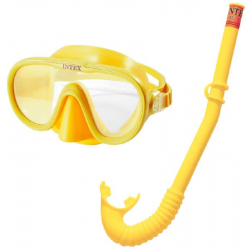 Σετ μάσκα και αναπνευστήρας INTEX Adventurer Swim Set 8+ ετών