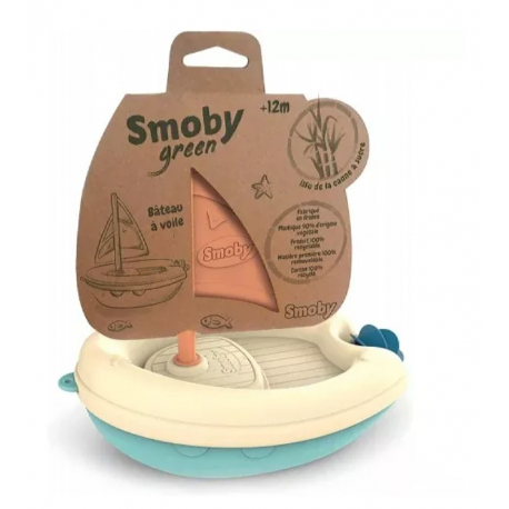 Καραβάκι Smoby Green Sailing Boat από οικολογικό πλαστικό