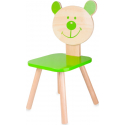 Ξύλινη καρέκλα Αρκουδάκι Classic world™ Green Bear