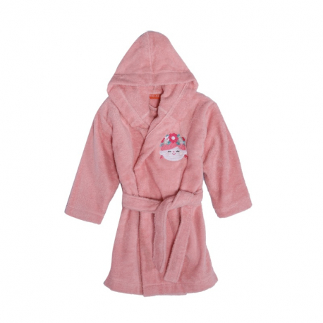 Βρεφικό μπουρνούζι Nef-Nef Homeware Star Girl Pink