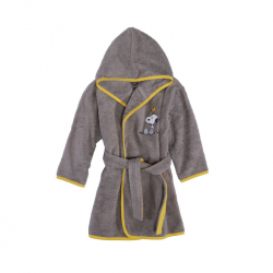 Βρεφικό μπουρνούζι Nef-Nef Homeware Snoopy Peanuts Grey