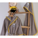 Βρεφικό μπουρνούζι Nef-Nef Homeware Snoopy Peanuts Grey