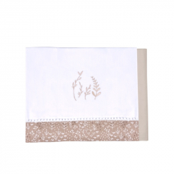 Σεντόνια καλαθούνας Baby Star Φυλλώματα σετ των 2