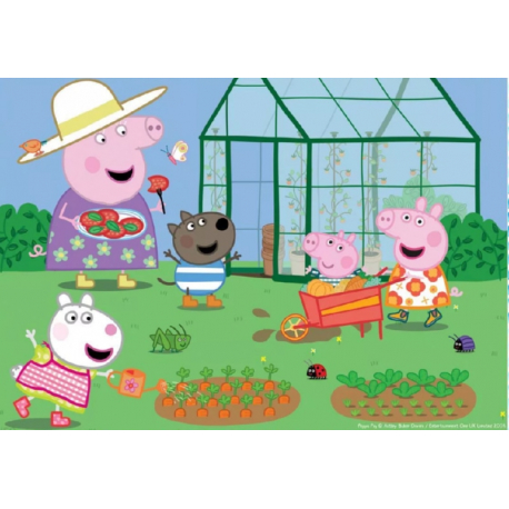 TREFL PUZZLE 4in1 12/15/20/24ΤΜΧ PEPPA PIG HOLIDAY