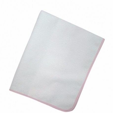 Σελτεδάκι Nona Bebe Λευκό-Ροζ 60x80 cm
