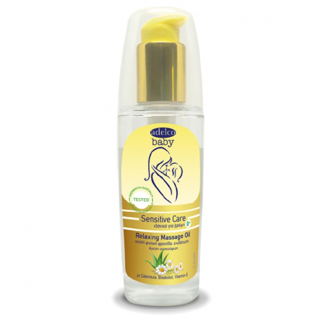ADELCO BABY RELAXING MASSAGE OIL 110ml ΛΑΔΙ