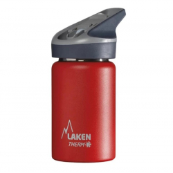 Θερμός LAKEN με πώμα Jannu 350ml κόκκινο