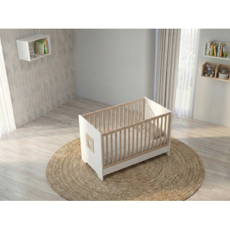 Βρεφικό Κρεβάτι Casababy Stars White/Natural