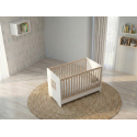 Βρεφικό Κρεβάτι Casababy Stars White/Natural