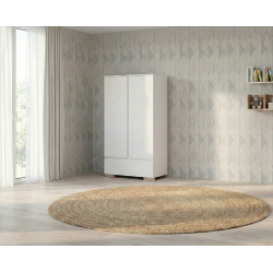 Βρεφική ντουλάπα Casababy Stars White/Natural