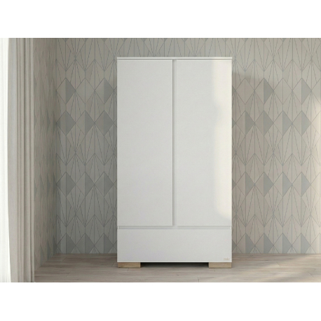 Βρεφική ντουλάπα Casababy Stars White/Natural