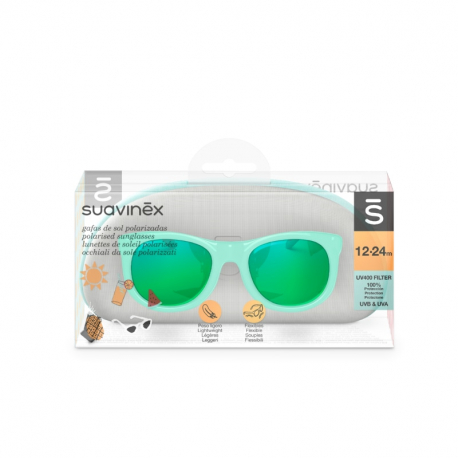 Γυαλιά ηλίου Suavinex Polarized Normal Green 12-24m