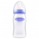 Μπιμπερό Lansinoh® 240 ml με θηλή μεσαίας ροής NaturalWave® (1τμχ)