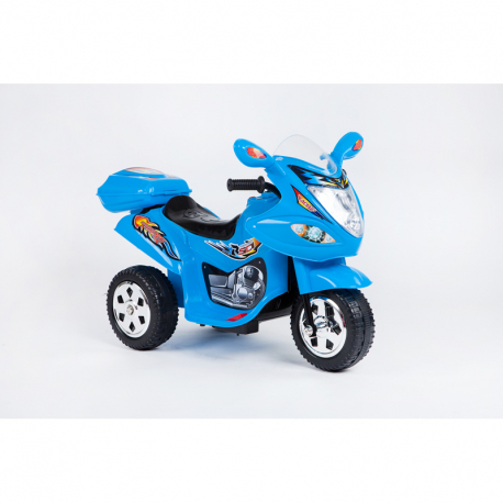 Ηλεκτροκίνητη μοτοσυκλέτα Zita Toys με μπαγκαζιέρα Μπλε
