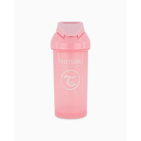 Κύπελλο Twistshake Straw Cup Pastel Pink 360ml