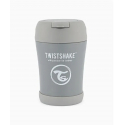 Ισοθερμικό δοχείο φαγητού Twistshake Pastel Grey 350ml