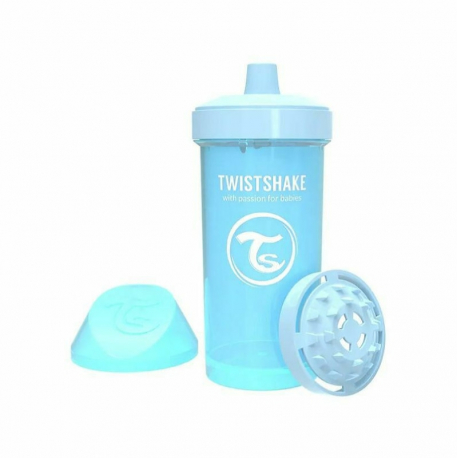 Κύπελλο Twistshake Kid Cup Pastel Blue με μίξερ φρούτων 360ml