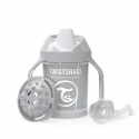 Κύπελλο Twistshake Mini Cup Pastel Grey με μίξερ φρούτων 230ml