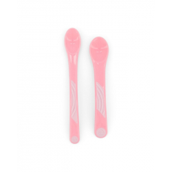 Κουταλάκια Twistshake σετ των 2 Pastel Pink 4m+