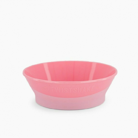 Πιάτο αντιολισθητικό Twistshake Pastel Pink 6m+