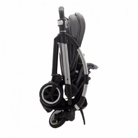 Καρότσι Bugaboo Bee6 Aluminum - Grey Melange