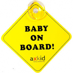 Σήμα αυτοκινήτου Axkid Baby on Board
