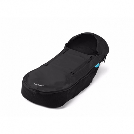 Ποδόσακος καροτσιού Babyhome® Inside Black με αποσπώμενα μέρη