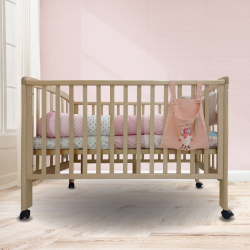 Κούνια Troll Nursery Basic Lux Natural